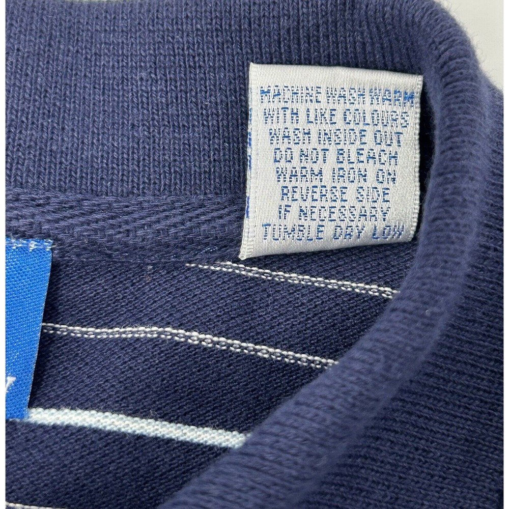 Anchor Crew NWT Men’s Navy Polo Striped Short Sleeve Shirt‎ Size XL - Picture 9 of 12